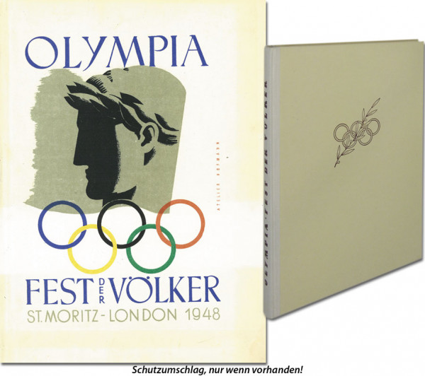 Olympic Games 1948. Rare Austrian report.
