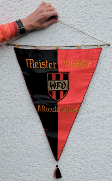 Football Champion pennant 1967 Germany Amateurs