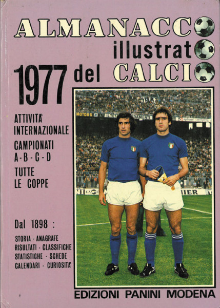Almanacco illustrato del calcio 1977, Volume 36