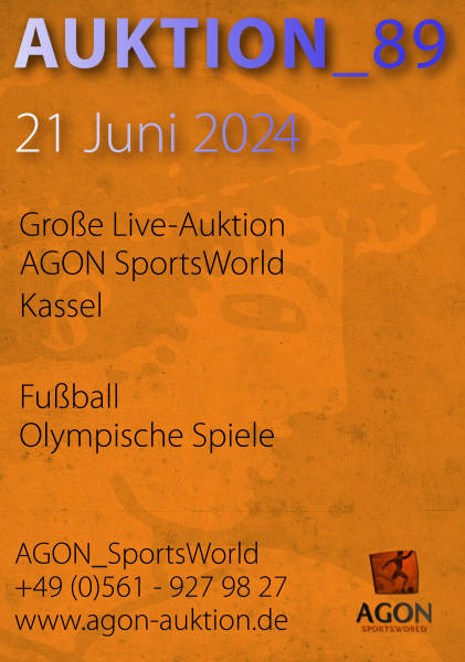 89. AGON Auktion: Auktions-Katalog: 89th AGON Live Auction Catalogue