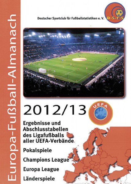 Europa-Fußball-Almanach 2012/13.