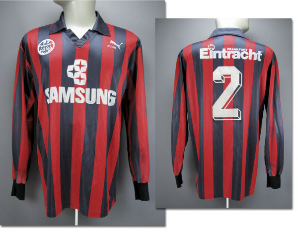 match worn football shirt Eint. Frankfurt 1991/92