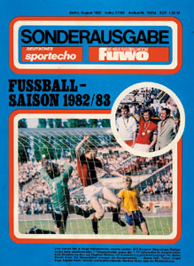 Deutsches Sport Echo 82 gem. mit FUWO: Sonderausgabe zum DDR-Fußball