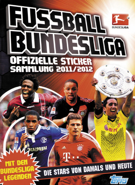 Fußball Bundesliga. Offizielle Stickersammlung 2011/12.