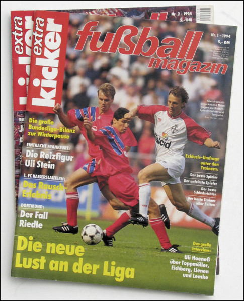 Fußball Magazin 1994 : 19.Jg.: Nr.1-2 komplett