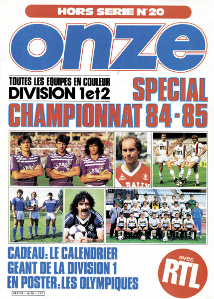 Onze Mondial - Special Championnat 1984/85