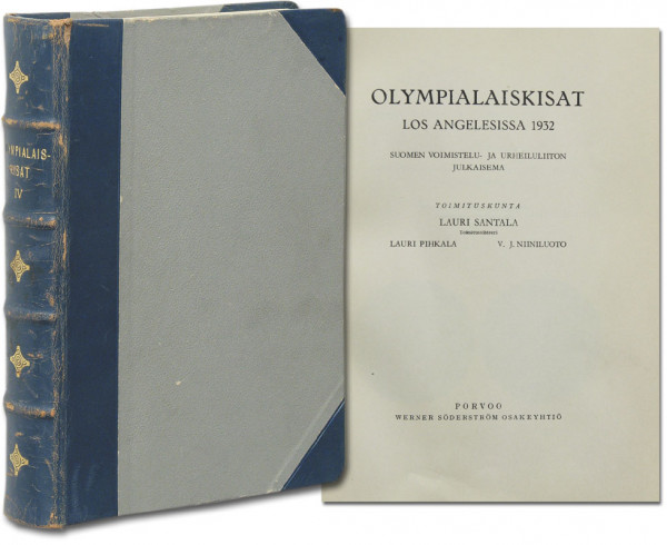 Olympialaiskisat. Los Angelesissa 1932.