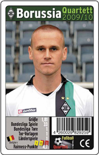 Bor. M'Gladbach Quartett 09/10, Kartenspiel