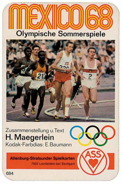 Mexico 68, Kartenspiel-Olympia 1968