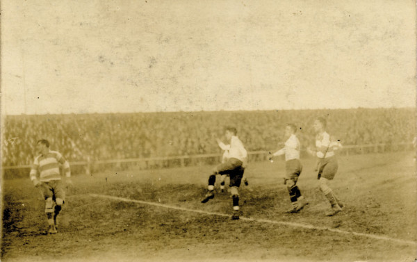 Old German Football postcard 1924. Hertha BSC