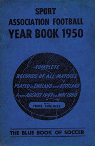 Football Yearbook England 1950