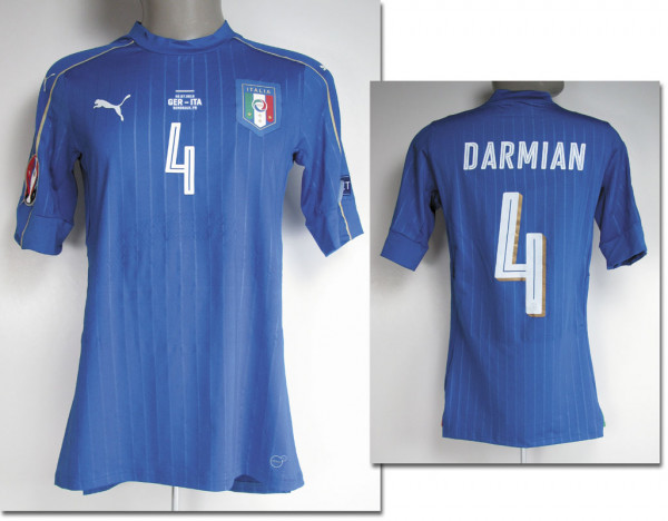 UEFA EURO 2016 match worn football shirt Italy