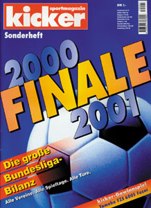 Sondernummer Finale 2000 : Kicker Sonderheft 00/01 BL Fin