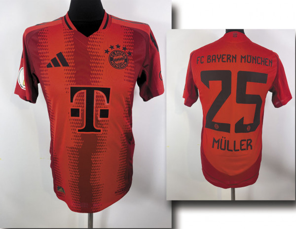 Thomas Müller, am 03.12.2024 gegen Leverkusen, München, Bayern - Trikot 2024
