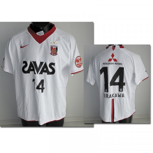 match worn football shirt Urawa Red Diamonds 2009