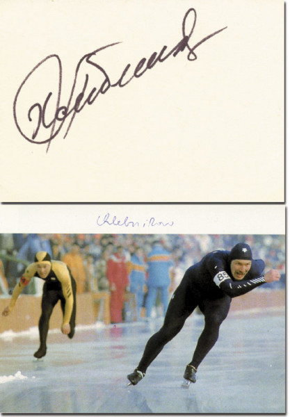 Chlebnikow, Sergei: Olympic Winter Games 1984 Speed skating USR