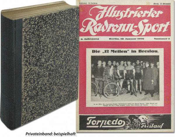 Illu.Radrennsport 1926 : Jahrgang, unkomplett-Copy