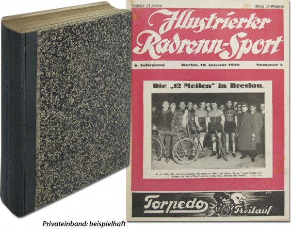 Illu.Radrennsport 1926 : Jahrgang, komplett