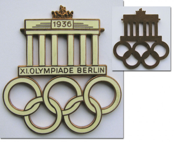 XI. OLYMPIADE BERLIN, Plakette OSS 1936