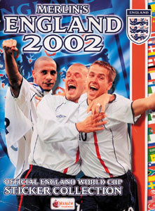 England World Cup 2002. Football Stickers Merlin