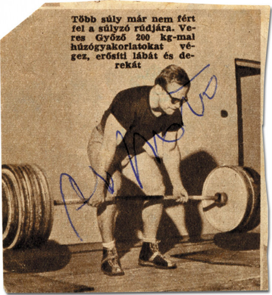 Veres, Gyozo: Olympic Games 1964 Autograph WeightliftingHungary
