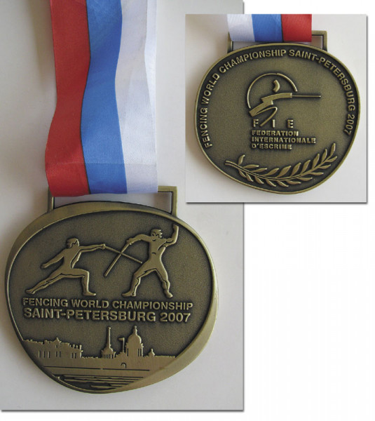 Fencing World Championships 2007. Winner medal