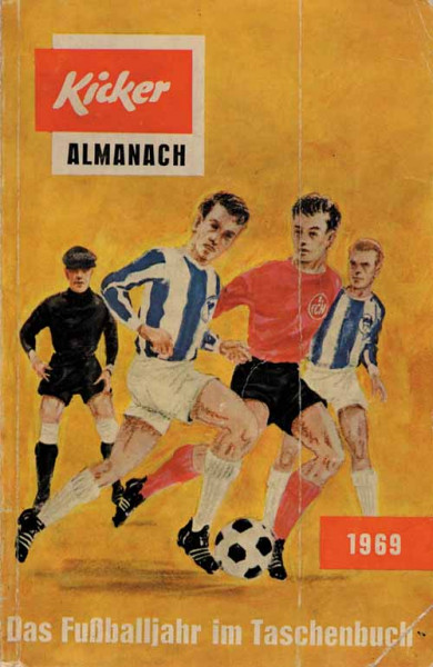 German Football Yearbook 1969 from Kicker.