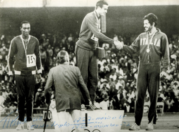 Prudencio, Nelson: Olympic games 1968 1972 Autograph Athletics Brasi