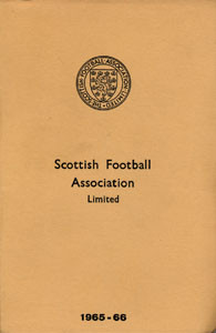 Scottish Football Association Limited 1965 - 1966.