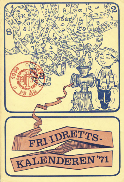 Friidretts-Kalenderen '71.