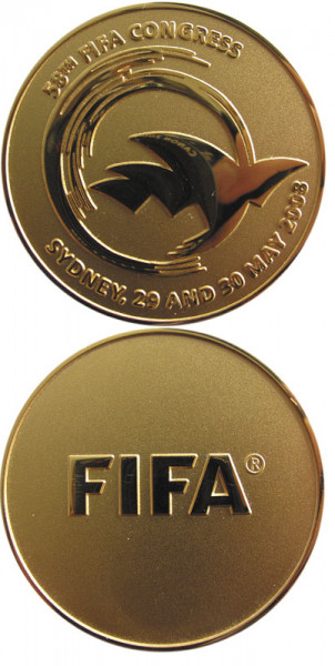 FIFA Congress 2008 Sydney Participation medal