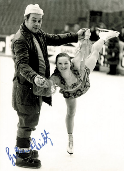 Seibt, Helmut: Autograph Olympic Games 1952 figure skating Seibt