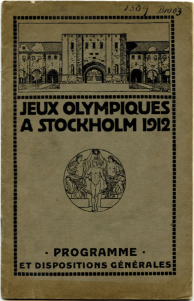 Programme: Olympic Games 1912. and General Rules