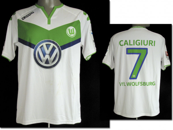match worn football shirt VfL Wolfsburg 2015/16