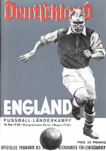 Länderspiel Deutschland - England 14.5.1938