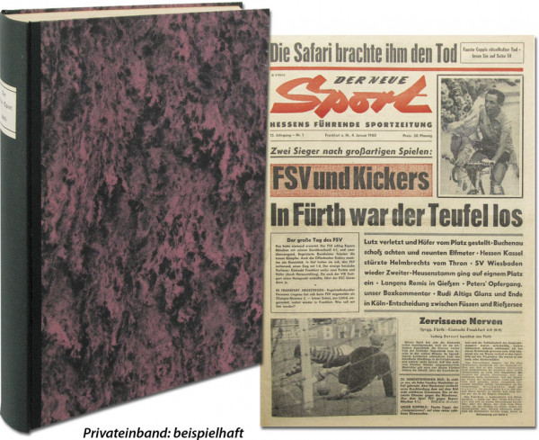 Der neue Sport 1960 : Jg. Nr.1-52 komplett