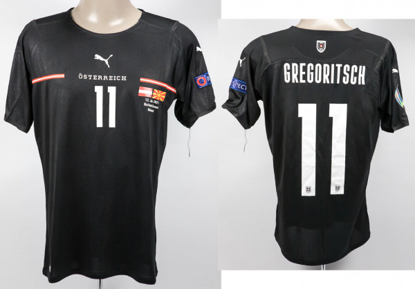 UEFA Euro 2020 match worn football shirt Austria