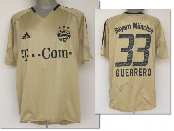 Spielertrikot Bayern München 2005/2006 signiert, München, Bayern - Trikot 2005