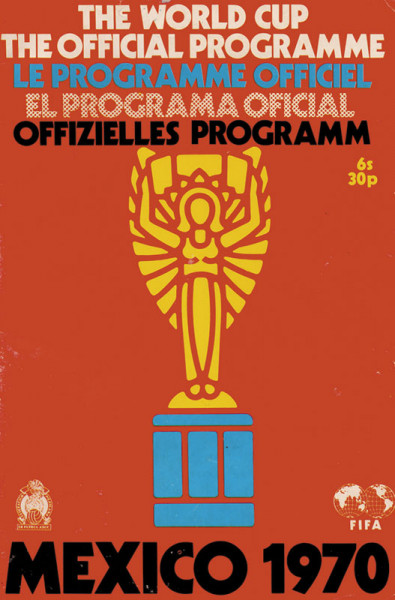 FIFA World Cup 1970. Official Programm Mexico