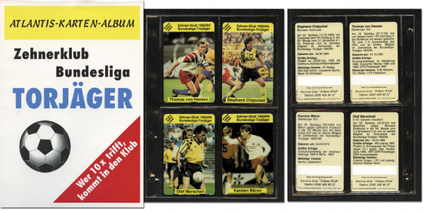 German Collector Cards Bundesliga 1993