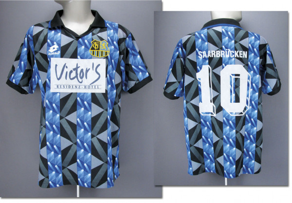 match worn football shirt FC Saarbrücken 1994/95