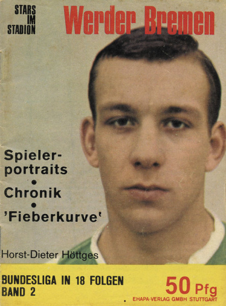 "Werder Bremen"-Ausgabe der Serie „Stars im Stadion. Spielerporträts. Chronik. Fieberkurve. Bundesli