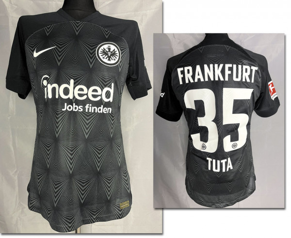 match worn football shirt Eint. Frankfurt 2022/23