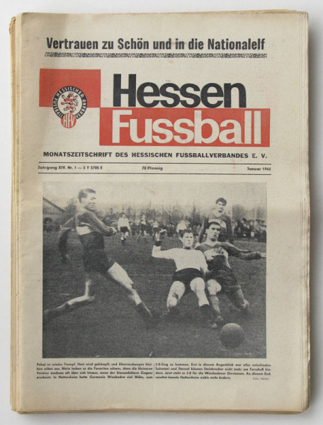 Hessen Fußball 1966 : Nr.1-12 komplett