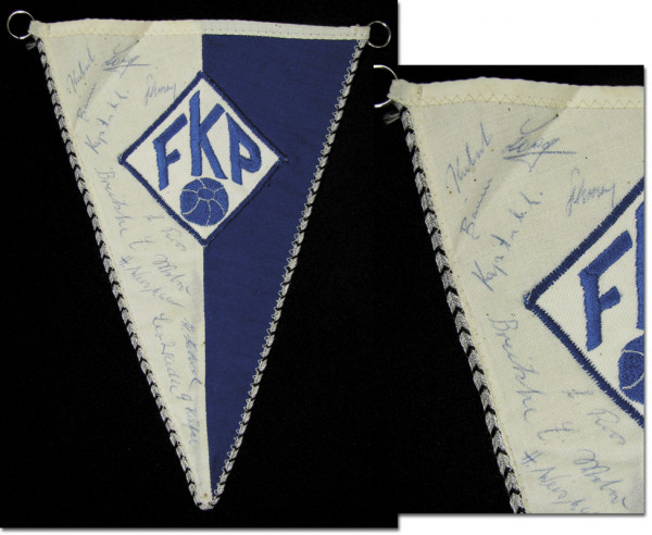 FKP - signiert, Pirmasens,FK-Wimpel 1960