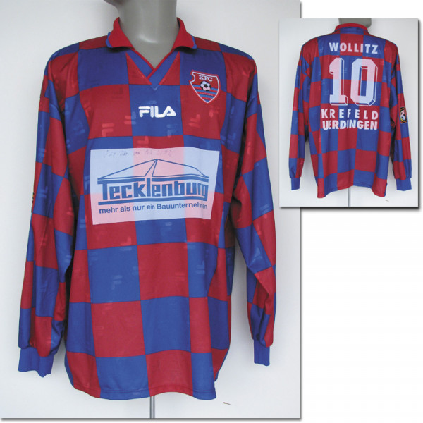 Claus-Dieter Wollitz, 2. Bundesliga 1997/1998, Uerdingen, Bayer - Trikot 1997