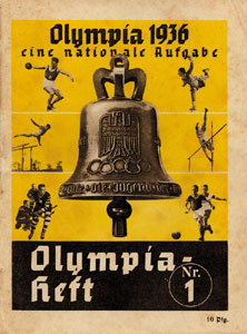 Olympia 1936, eine nationale Aufgabe
