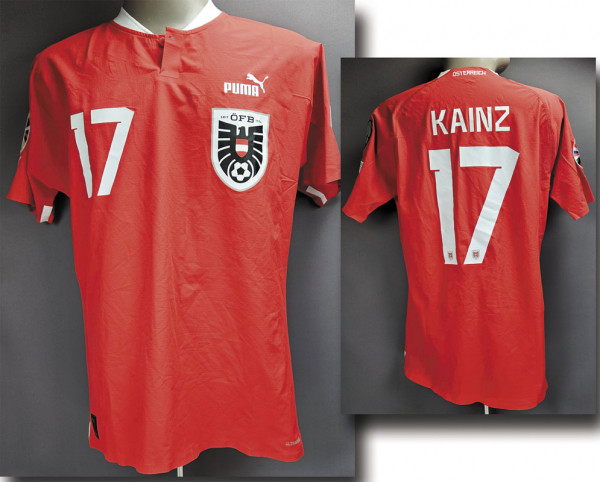 Florian Kainz, 16.10.2023 gegen Aserbaidschan, Österreich - Trikot 2023