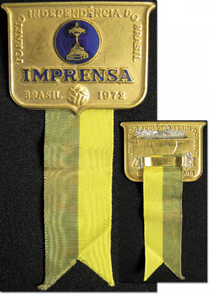 Torneio Independencia do Brasil 1972, Abzeichen Brasilien 1972
