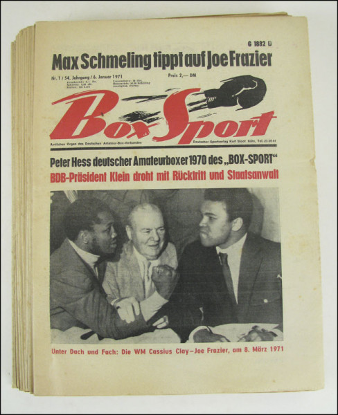 Box-Sport 1971 : Jg. Nr.1-26 komplett
